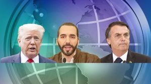 Trump-Bukele- Bolsonaro