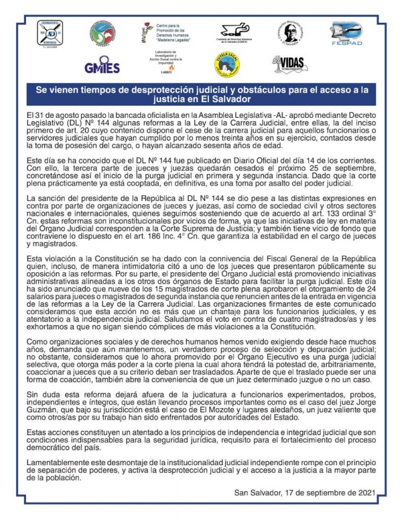 comunicado
