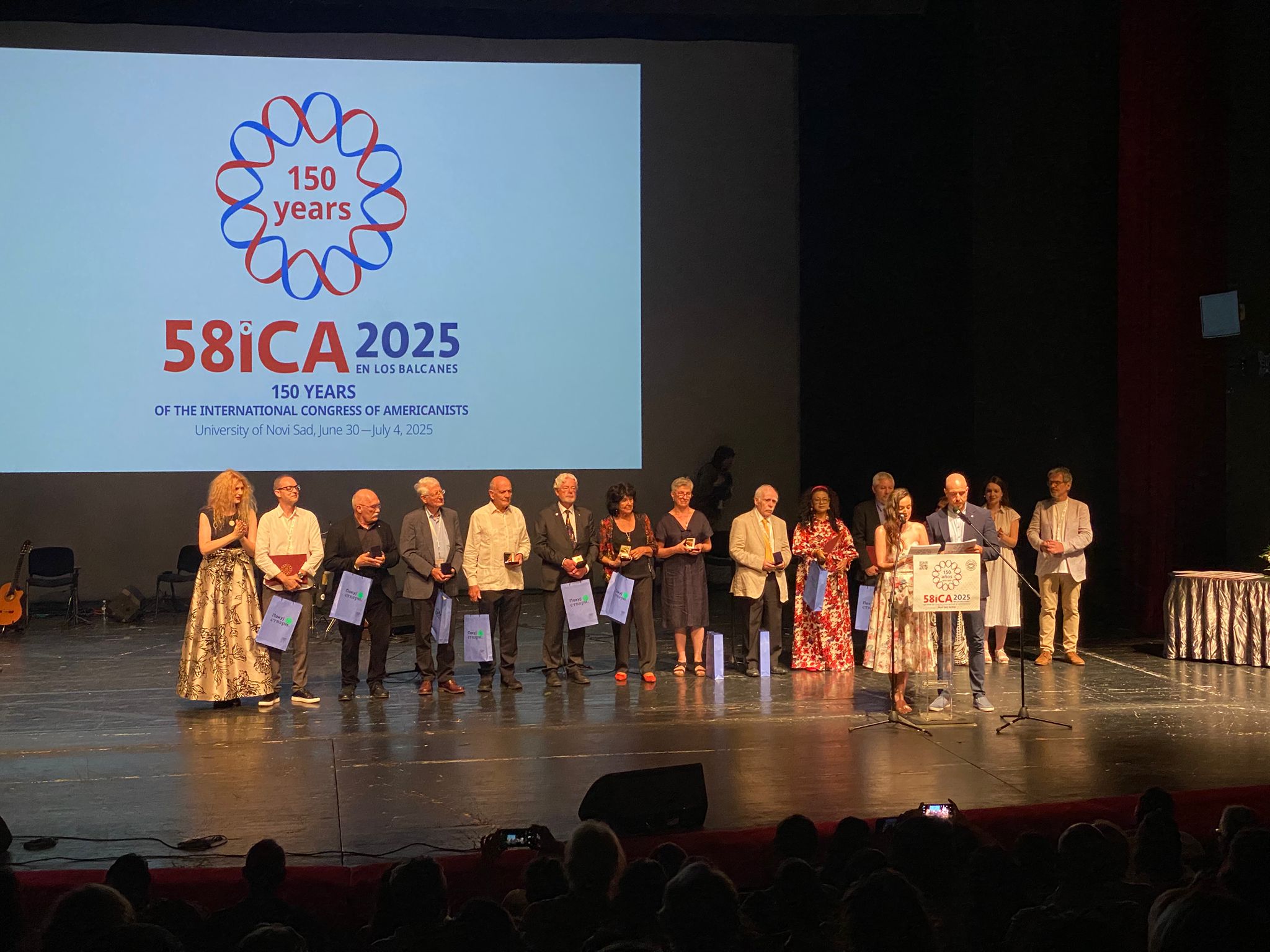 El CONGRESO INTERNACIONAL DE AMERICANISTAS (ICA) CELEBRÓ SUS 150 AÑOS DE EXISTENCIA EN NOVI SAD, SERBIA.