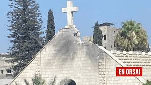 Indignación por bombardeo de Israel a la Iglesia Sagrada Familia de Gaza.