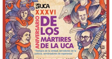 Editorial: XXXVI aniversario de los mártires de la UCA: “Testigos de la verdad, servidores de la justicia, sembradores de esperanza”.