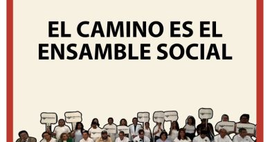 El camino es el ensamble social: Walter Raudales.