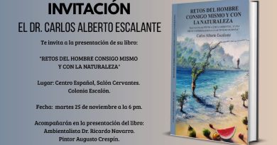 El Salvador: INVITACIÓN A PRESENTACIÓN DE LIBRO DEl DR. CARLOS ESCALANTE.