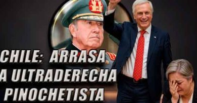CHILE DE RODILLAS: LA EXTREMA DERECHA ARRASA EN LAS URNAS Y TOMA EL GOBIERNO.