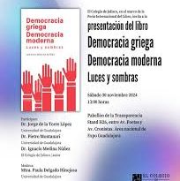 LIBRO: Democracia griega. Democracia moderna. Luces y sombras.