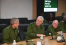 Cuba. Díaz‑Canel supervisa preparación defensiva en la capital cubana.