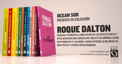 Disponible colección de Roque Dalton.