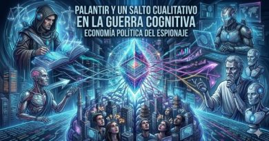 Palantir, un salto cualitativo de la guerra cognitiva.