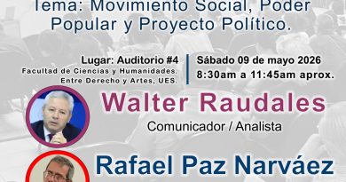 INVITACIÓN a Cátedra: «Movimiento social, poder popular y proyecto político».