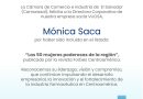 Felicitación a Mónica Saca. Directora corporativa de Laboratorios Vijosa.
