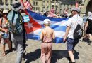 EXITOSA MANIFESTACIÓN DE SOLIDARIDAD CON CUBA EN SUIZA.