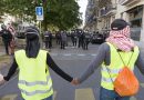 Masiva protesta en Ginebra contra la perversidad del Norte Global.