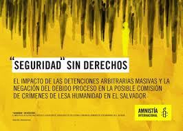 El Salvador: «Seguridad» sin derechos. AMNISTÍA INTERNACIONAL.