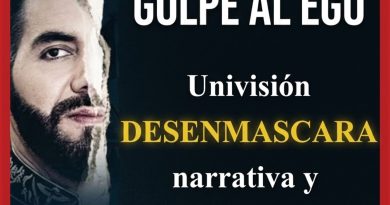 GOLPE AL EGO. Univisión DESENMASCARA narrativa y estética de seguridad.