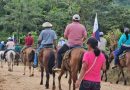 PANAMÁ. Campesinos protestan a pie y a caballo contra destrucción de sus territorios.