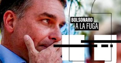 Bolsonaro en fuga para no enfrentar delitos de corrupción, blanqueo de dinero y evasión de divisas.